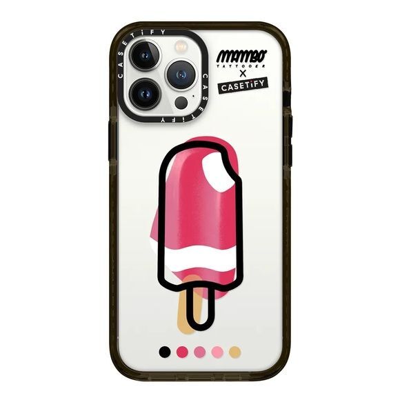 Casetify Capri Impact Case Iphone 13Pro Max Clear/Glossy Black - Picture 1 of 7